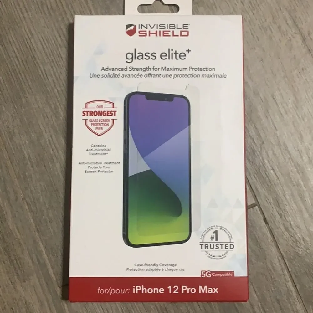 Invisible SHIELD glass elite protection glass. New